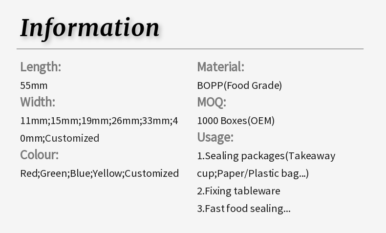 Plastic Zipper For PE/PVE/OPP Bags - Qichang Tape